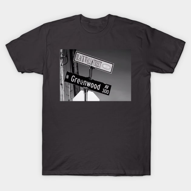 Black Wall Street T-Shirt by Nepotism1920s